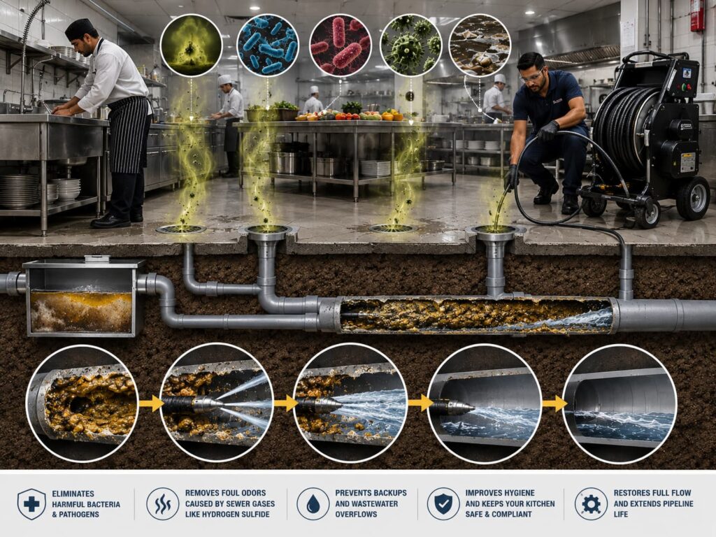 hydro jetting • wastewater management