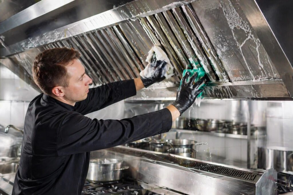 kitchen hood cleaning dubai